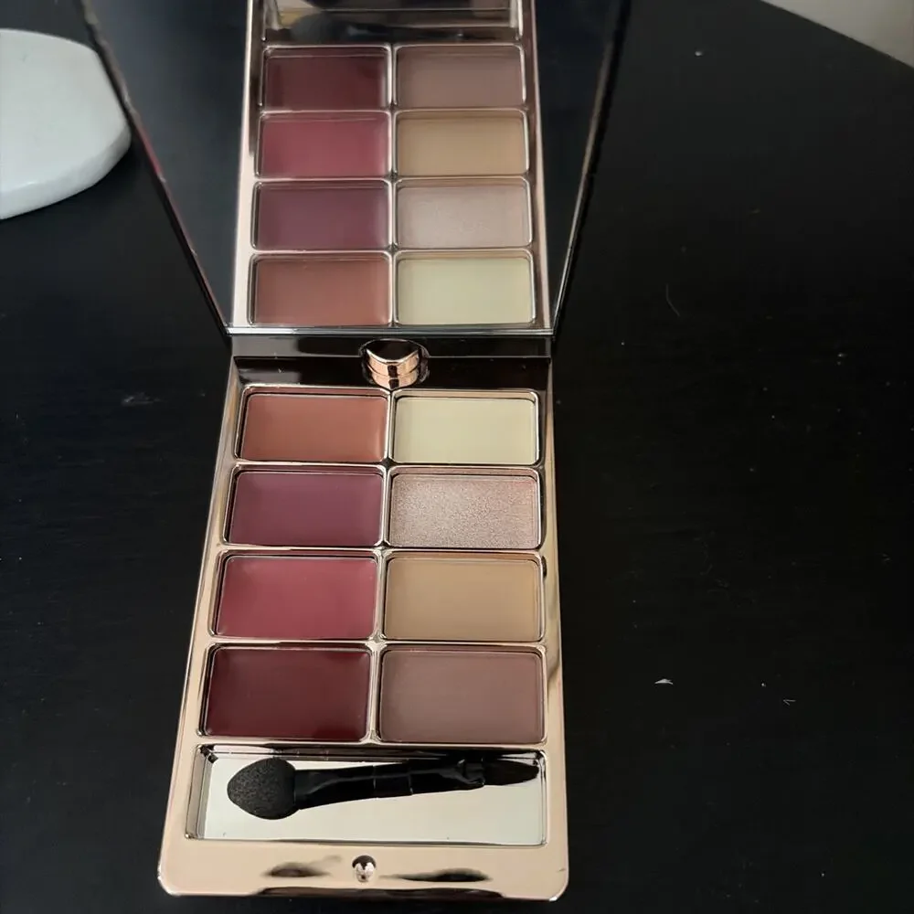 Luminess Alluring Lip and Eye Compact With Eyeshadow and Lipstick - New Makeup
